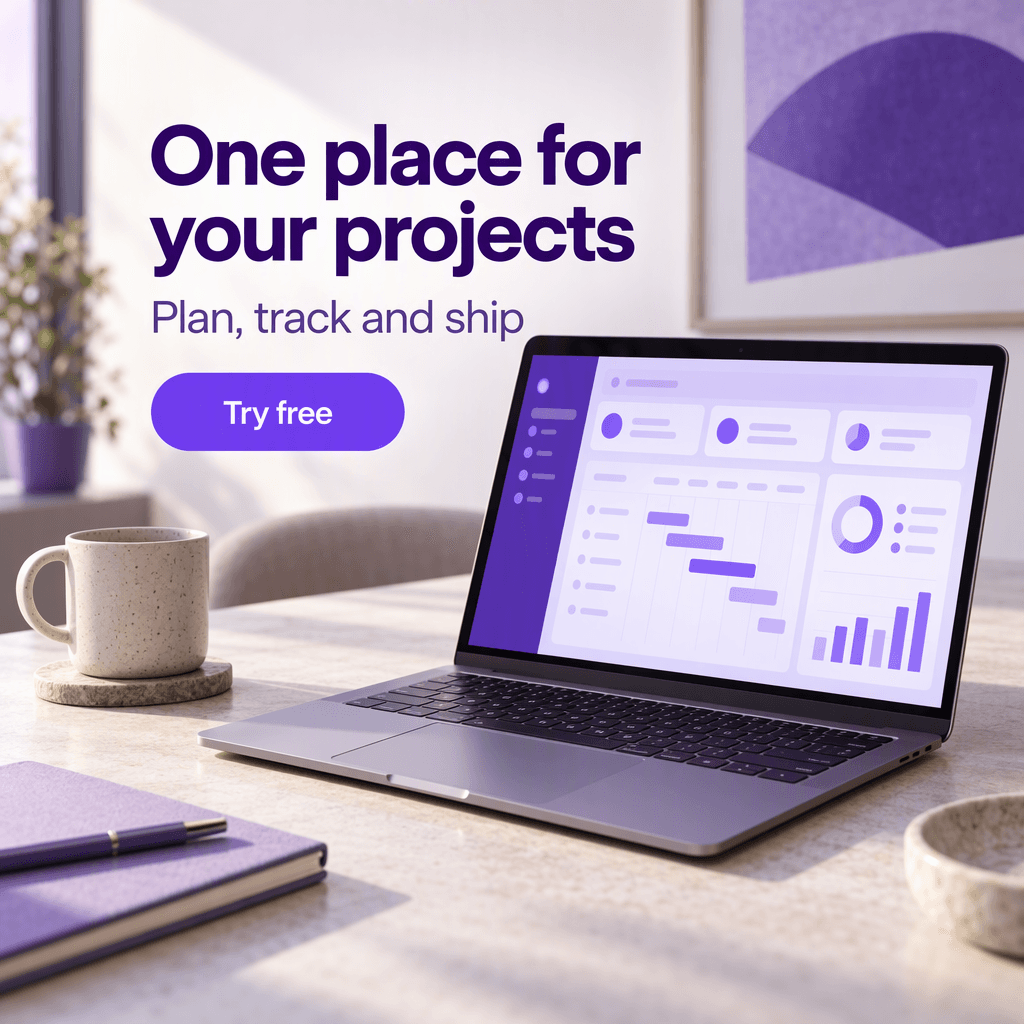 Software ad: one place for your projects